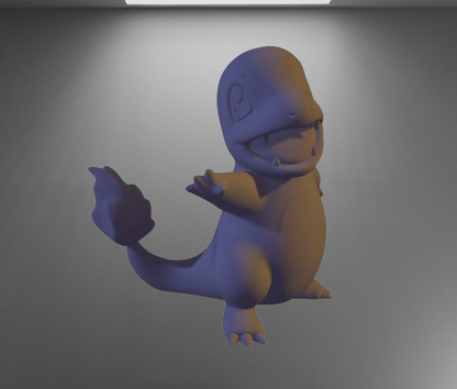 #0004 Charmander stl jpg