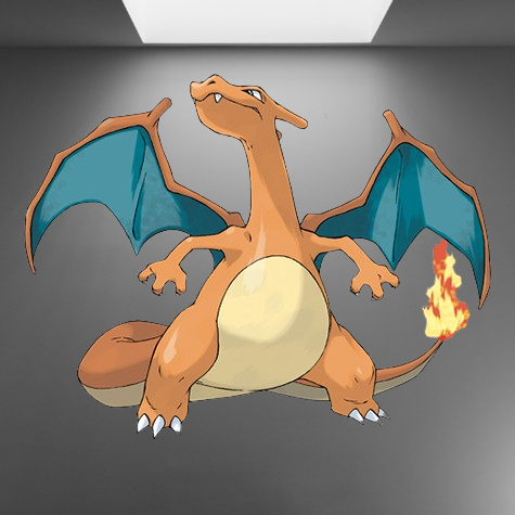 #0006 Charizard stl jpg