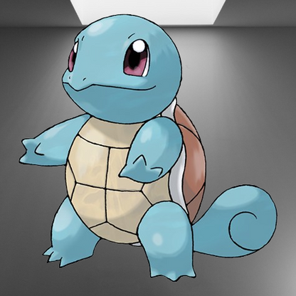 #0007 Squirtle stl jpg