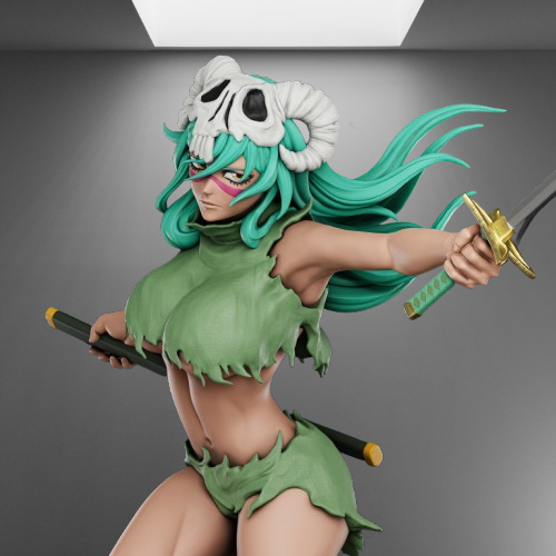 Bleach Nelliel Tu Odelschwanck stl jpg