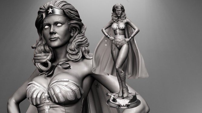 Diana Prince Wonder Woman stl jpg