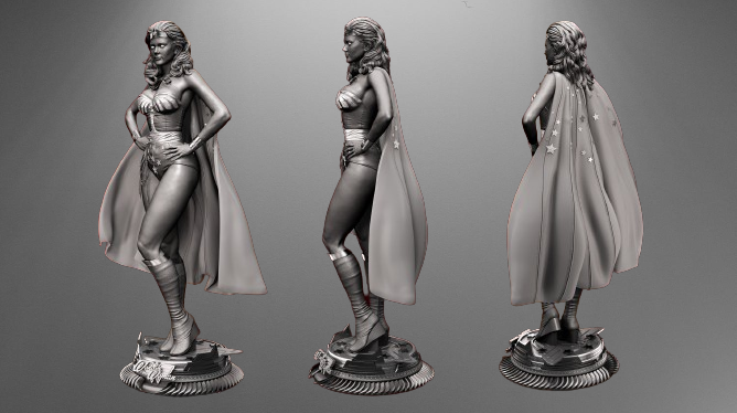 Diana Prince Wonder Woman stl jpg