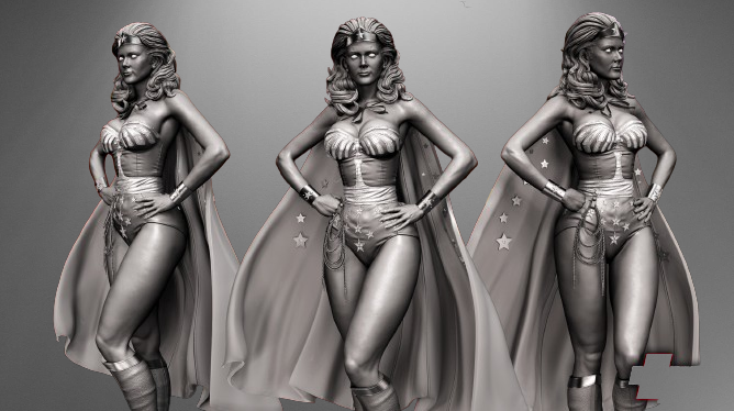 Diana Prince Wonder Woman stl jpg