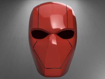 Red Hood Helmet stl jpg