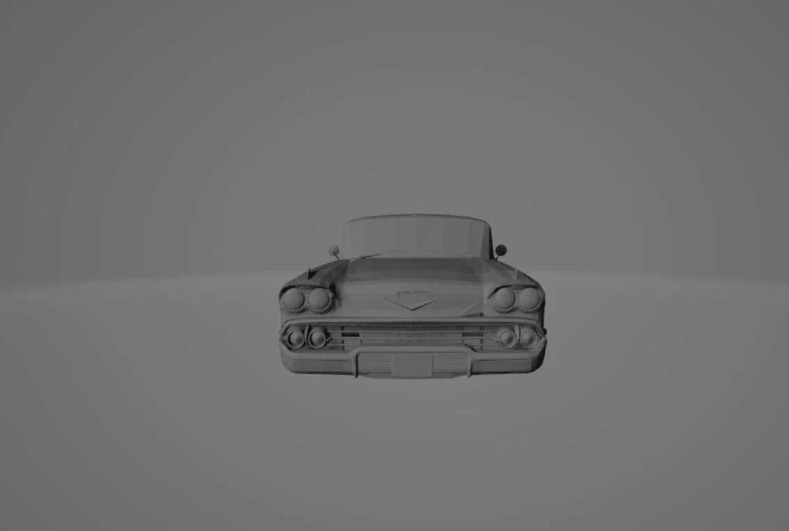 1958 Chevy Impala Lowrider 3D Printing STL FileRevoxa 3D Design Lab