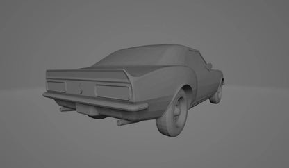 1967 Chevrolet Camaro 3D Printing STL FileRevoxa 3D Design Lab