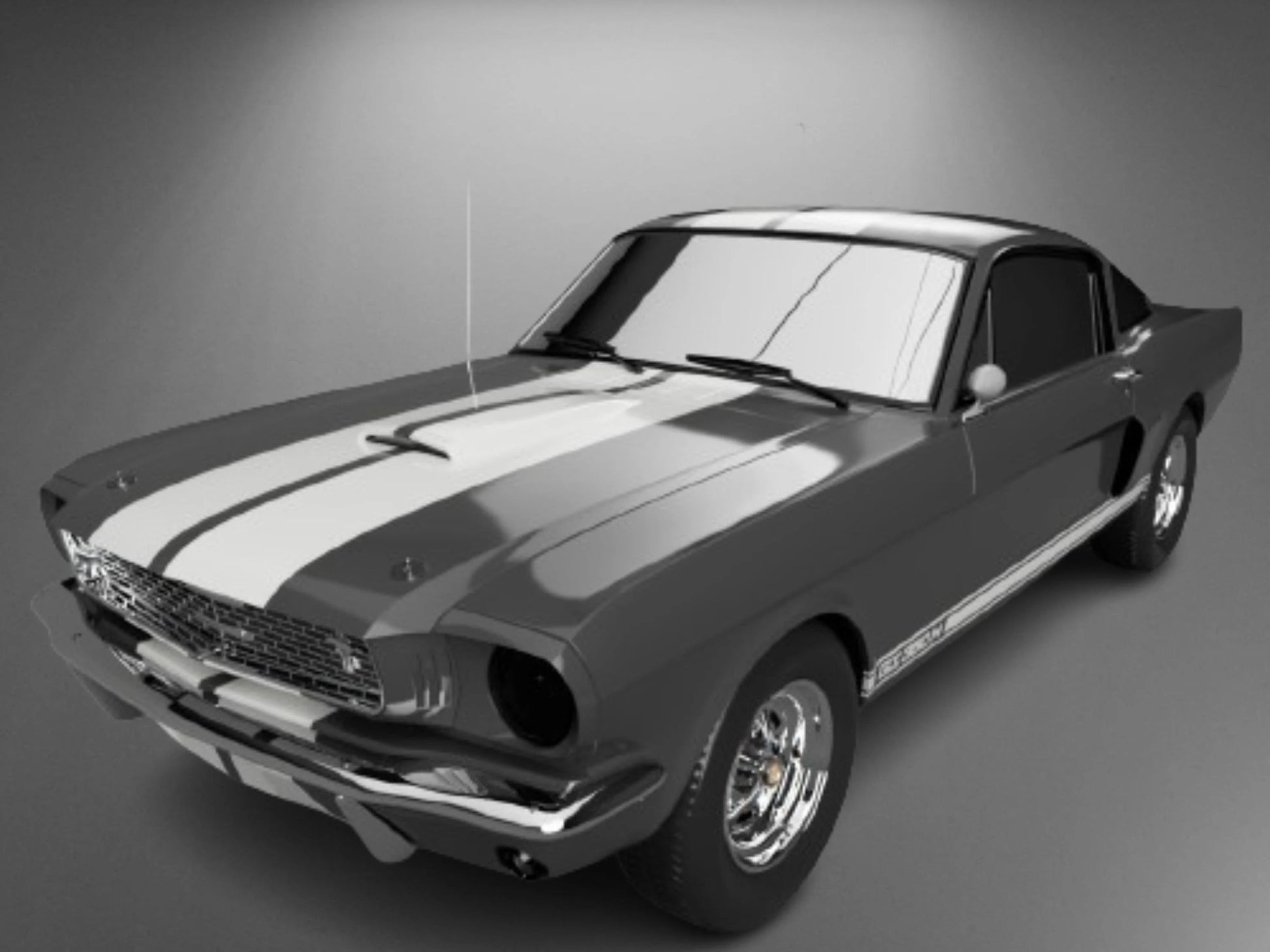 1969 Ford Mustang 350GT 3D Printing STL FilesRevoxa 3D Design Lab