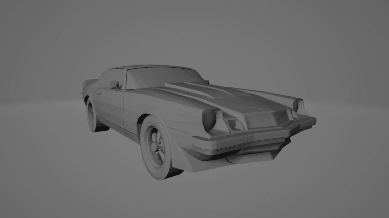 1977 Chevrolet Camaro 3D Printing STL FileRevoxa 3D Design Lab