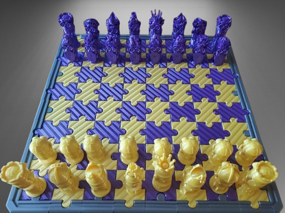 Minion Chess Set stl jpg