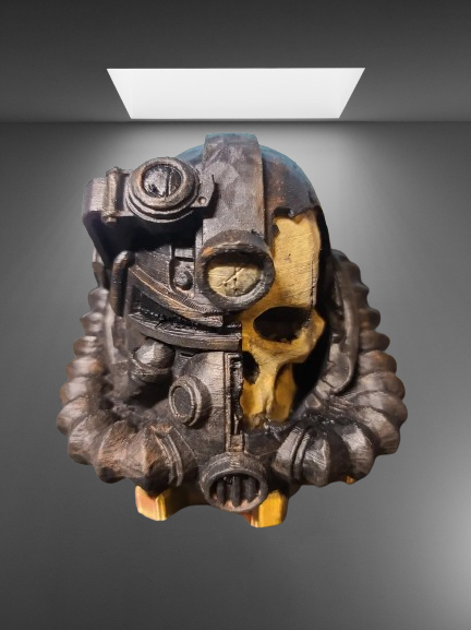 Fallout Battle Helmet stl jpg