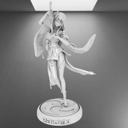 Fichier STL d'impression 3D Raiden Shogun Burst