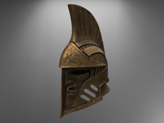 Dwarven Helmet stl jpg