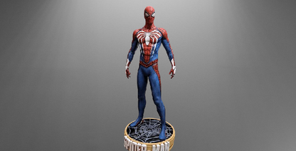 Spider-Man Dynamic Pose stl jpg