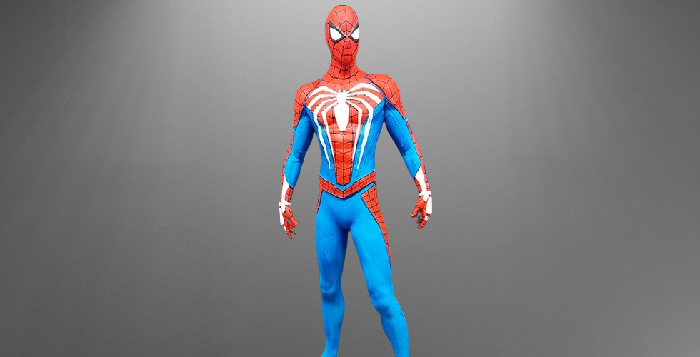 Spider-Man Dynamic Pose stl jpg