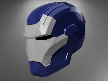 Ironman Patriot Helmet stl jpg