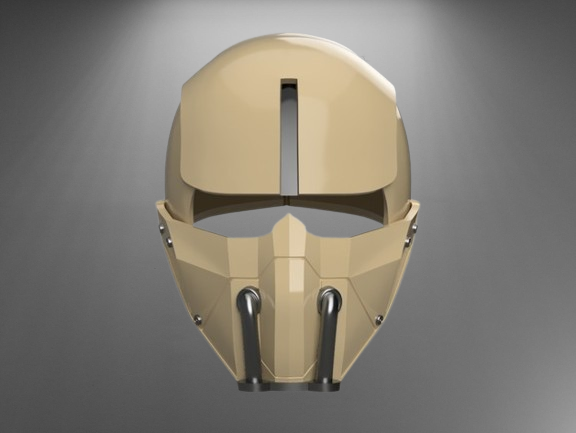 Synth Field Helmet stl jpg