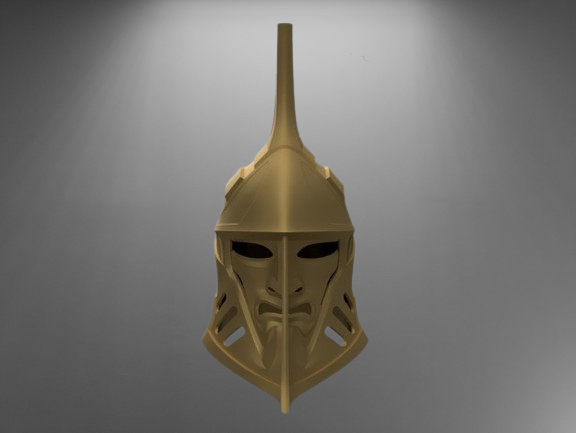 Dwarven Helmet stl jpg