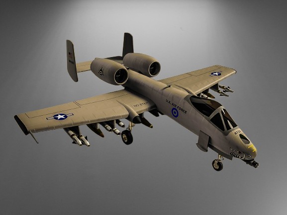 A-10 Thunderbolt II stl jpg