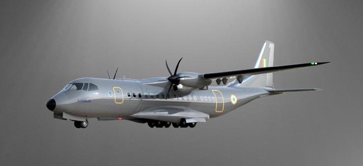 Airbus Defence C-295 Aircraft stl jpg