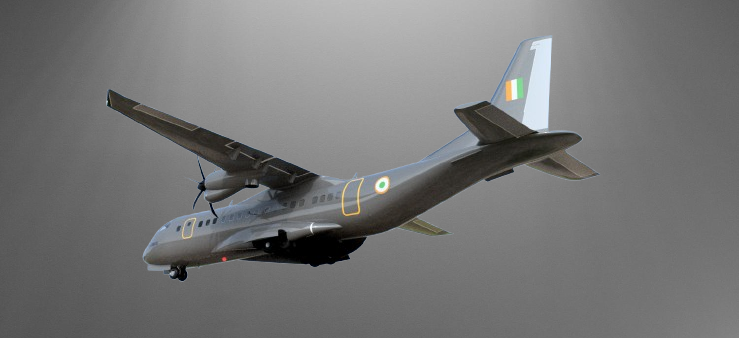 Airbus Defence C-295 Aircraft stl jpg