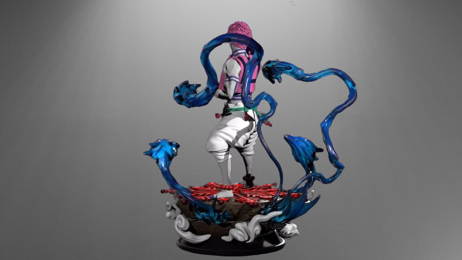 Akaza - Demon Slayer stl jpg