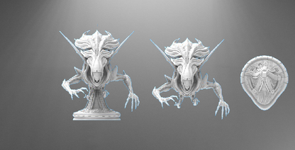 Alien Queen Bust stl jpg