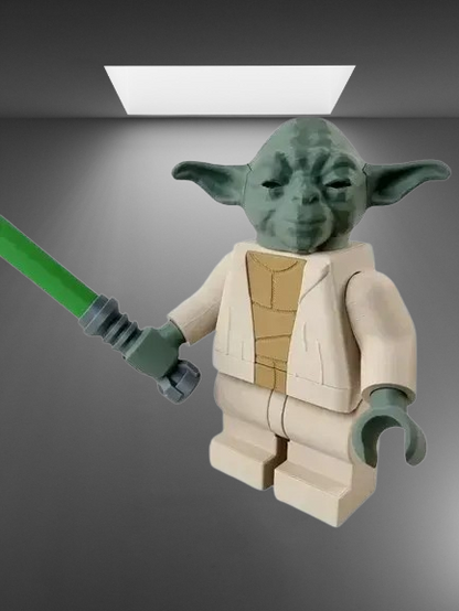 Baby Yoda LEGO Minifigure stl jpg