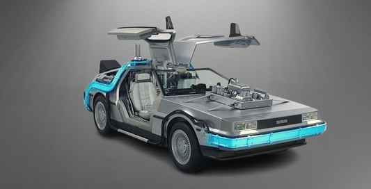 Back to the Future DeLorean Time-Travel Car stl jpg