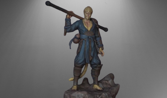 Black Myth Wukong - Great Sage Equal to Heaven Sun Wukong stl jpg