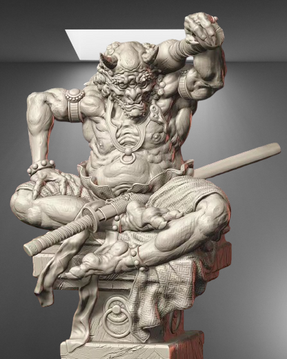 Black Myth Wukong - Mountain Ghost stl jpg