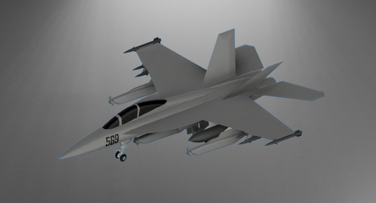 Boeing EA-18G Growler stl jpg