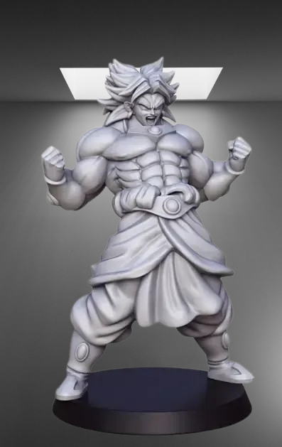 Brolly Super Saiyan - Dragon Ball stl jpg