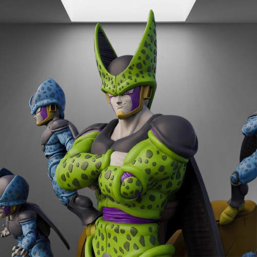 Cell (Perfect Form) - Dragon Ball Z stl jpg