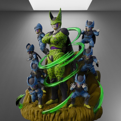 Cell (Perfect Form) - Dragon Ball Z stl jpg