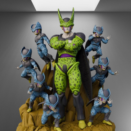 Cell (Perfect Form) - Dragon Ball Z stl jpg