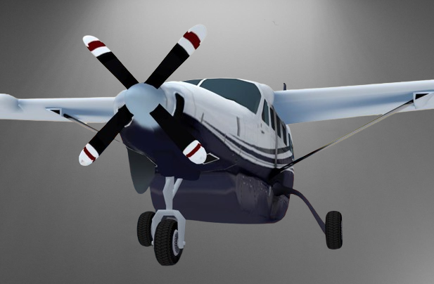 Cessna 208 Caravan stl jpg