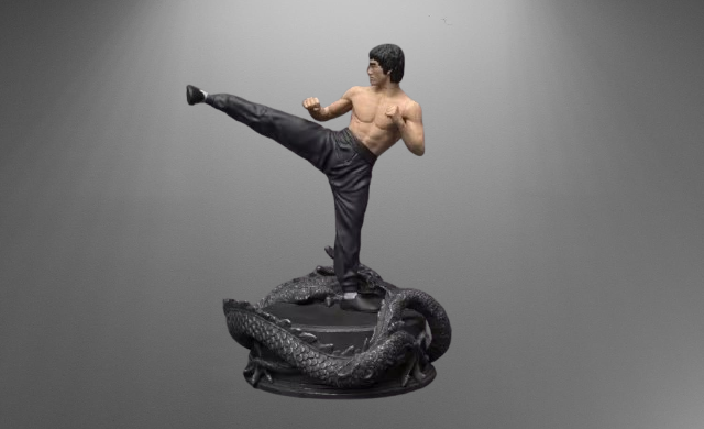 Chinese Martial Arts Legend Bruce Lee Kung Fu stl jpg