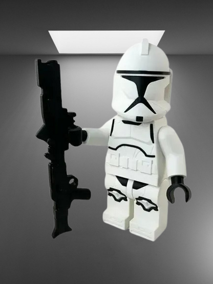 Clone Trooper Phase I LEGO Minifigure stl jpg