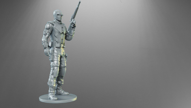 DC’s Elite Marksman Statue Deadshot stl jpg