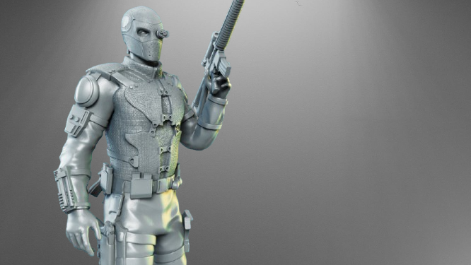 DC’s Elite Marksman Statue Deadshot stl jpg