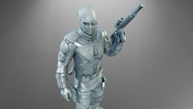 DC’s Elite Marksman Statue Deadshot stl jpg