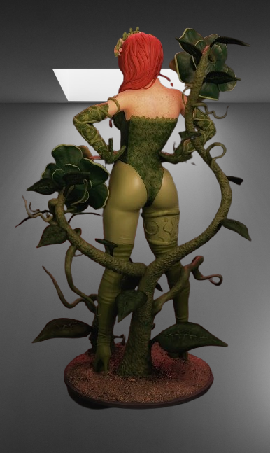 DC's Seductive Poison Ivy stl jpg