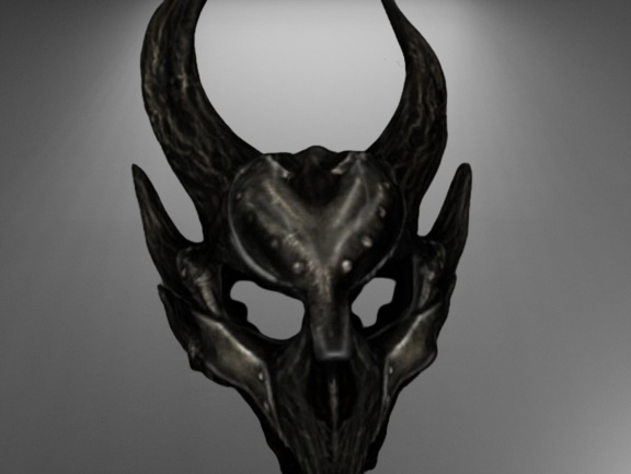 Daedric Helmet stl jpg