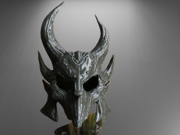 Daedric Helmet stl jpg