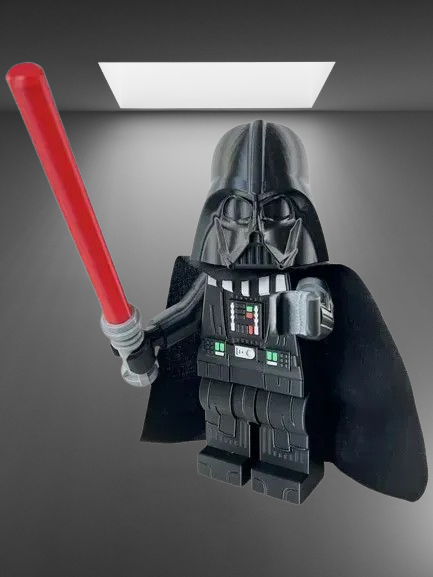 Darth Vader LEGO Minifigure stl jpg