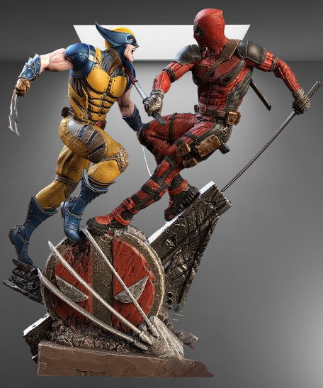 Wolverine vs. Deadpool stl jpg