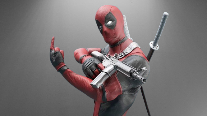 Deadpool Cartoon Version stl jpg