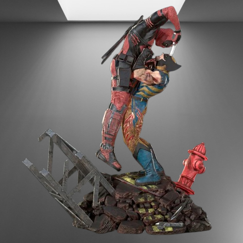 Deadpool vs Wolverine stl pg