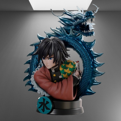 Demon Slayer Giyuu Tomioka stl jpg