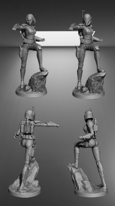 Din Djarin Beskar The Mandalorian stl jpg